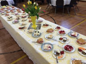 ucw - dessert table